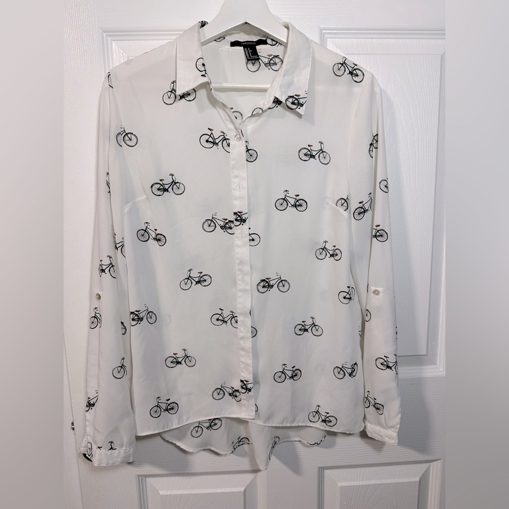 Forever 21 chiffon longsleeves